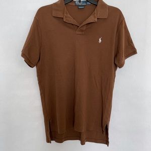 Polo Ralph Lauren brown shirt in size medium